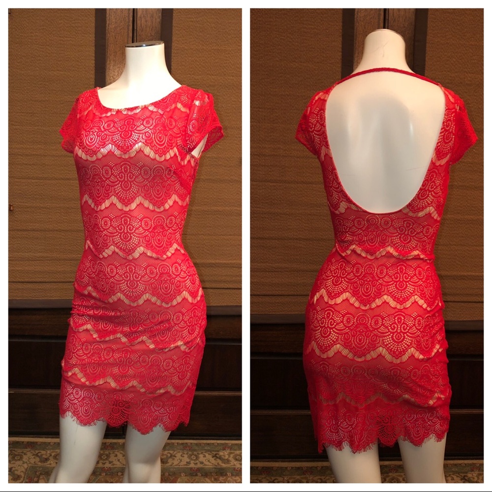 Bebe Lace Dress